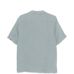 Camicia a maniche corte angelo in blu Frescobol carioca - uomo 