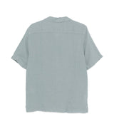 Camicia a maniche corte angelo in blu Frescobol carioca - uomo 