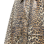 Giacca con stampa leopardata Ganni - donna 