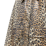 Giacca con stampa leopardata Ganni - donna 