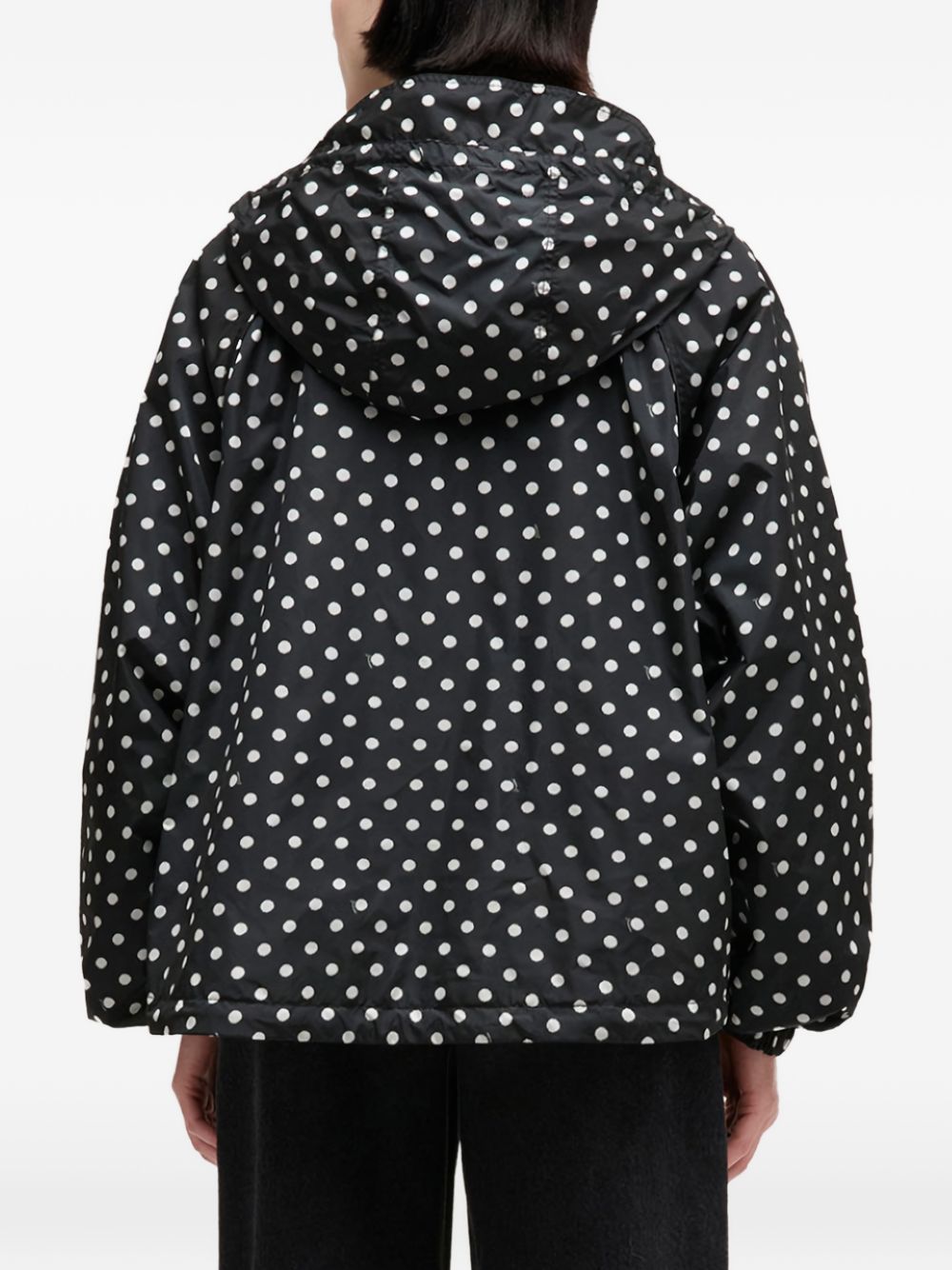 Giacca a pois in nero Ganni - donna 