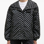 Giacca a pois in nero Ganni - donna 