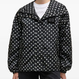 Giacca a pois in nero Ganni - donna 
