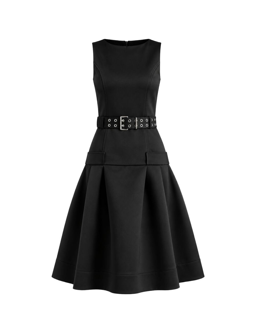 Abito Duchesse in satin nero 