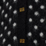 Cardigan a pois in nero Ganni - donna 