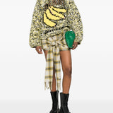 Maglione con stampa in giallo Ganni - donna 