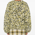 Maglione con stampa in giallo Ganni - donna 