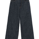 Jeans textured in blu Ganni - donna 
