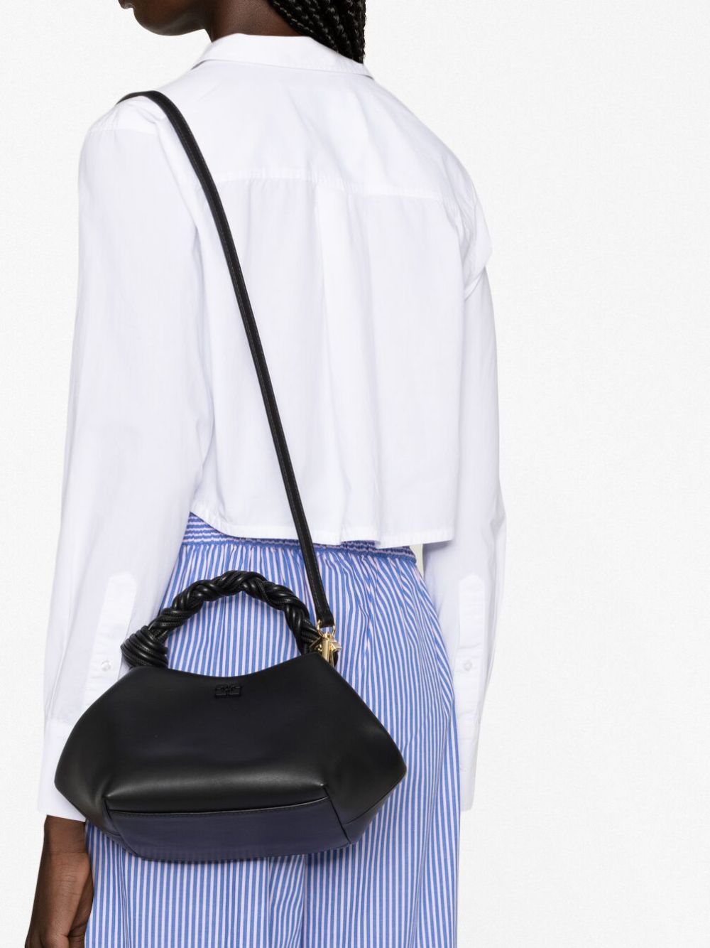 Borsa a mano Bou small in nero 