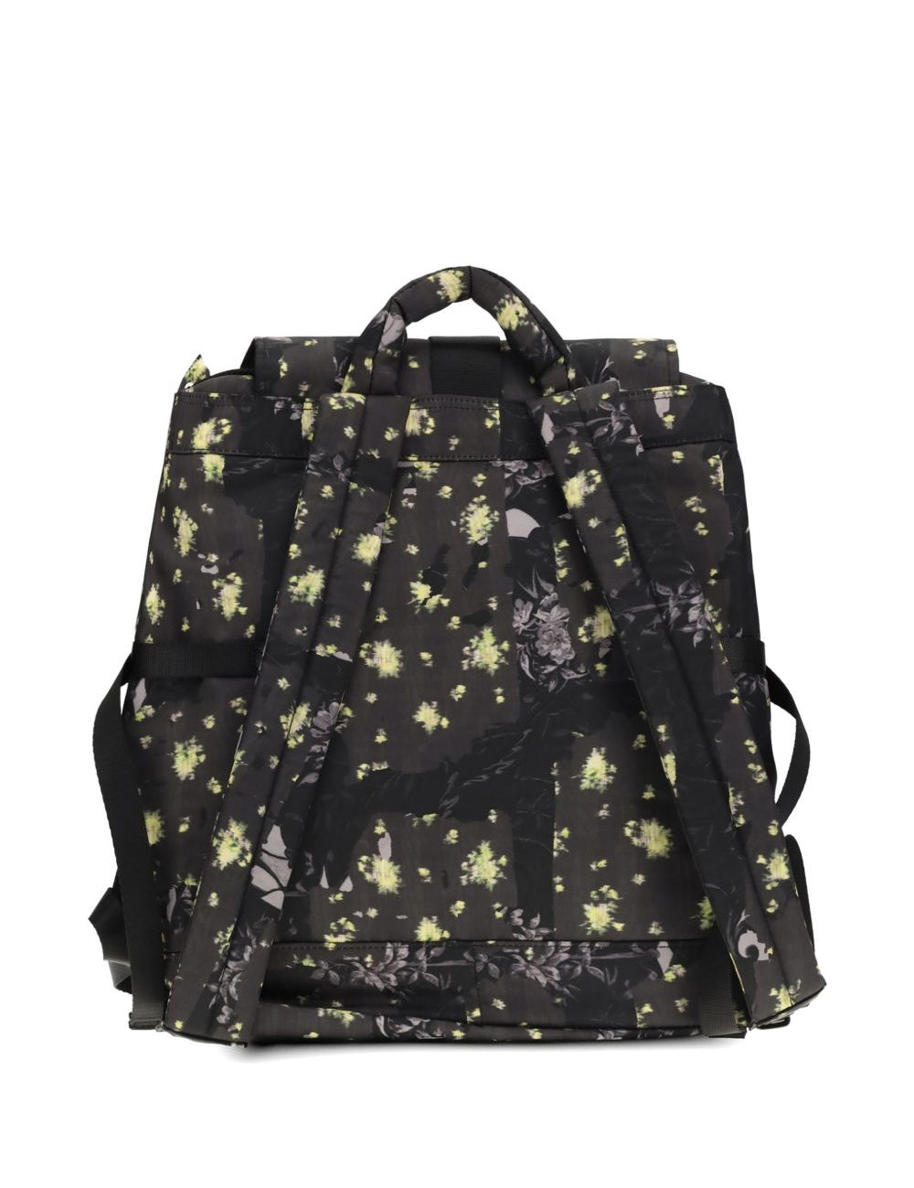 Zaino con stampa floreale multicolore 