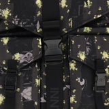 Zaino con stampa floreale multicolore 