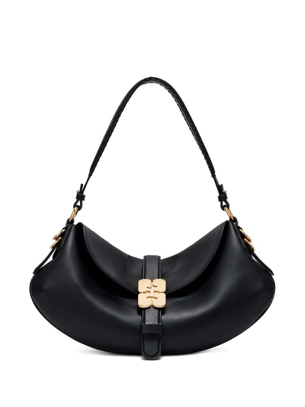 Borsa a spalla B-Kat in nero Ganni - donna 