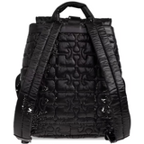 Zaino Trapuntato re-tech in nero Ganni - donna 