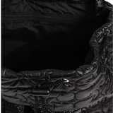 Zaino Trapuntato re-tech in nero Ganni - donna 