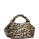 Borsa a mano bou small con stampa animalier Ganni - donna 