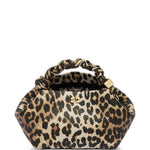 Borsa a mano bou small con stampa animalier Ganni - donna 
