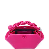 Borsa a mano Bou mini bag in fucsia Ganni - donna 