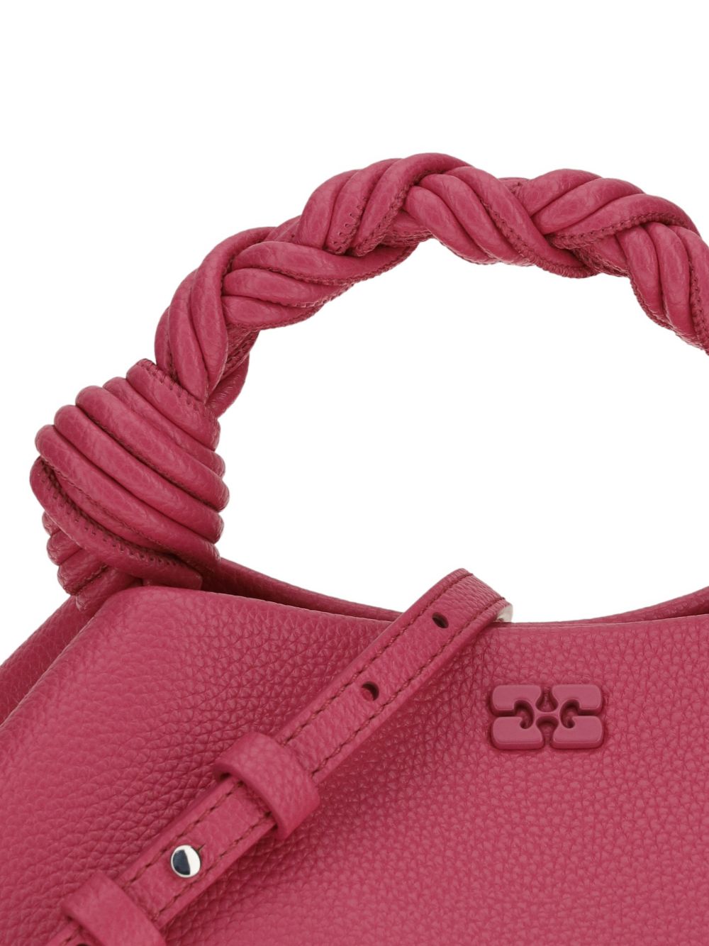 BORSA A MANO BOU SMALL IN ROSA GANNI - DONNA 