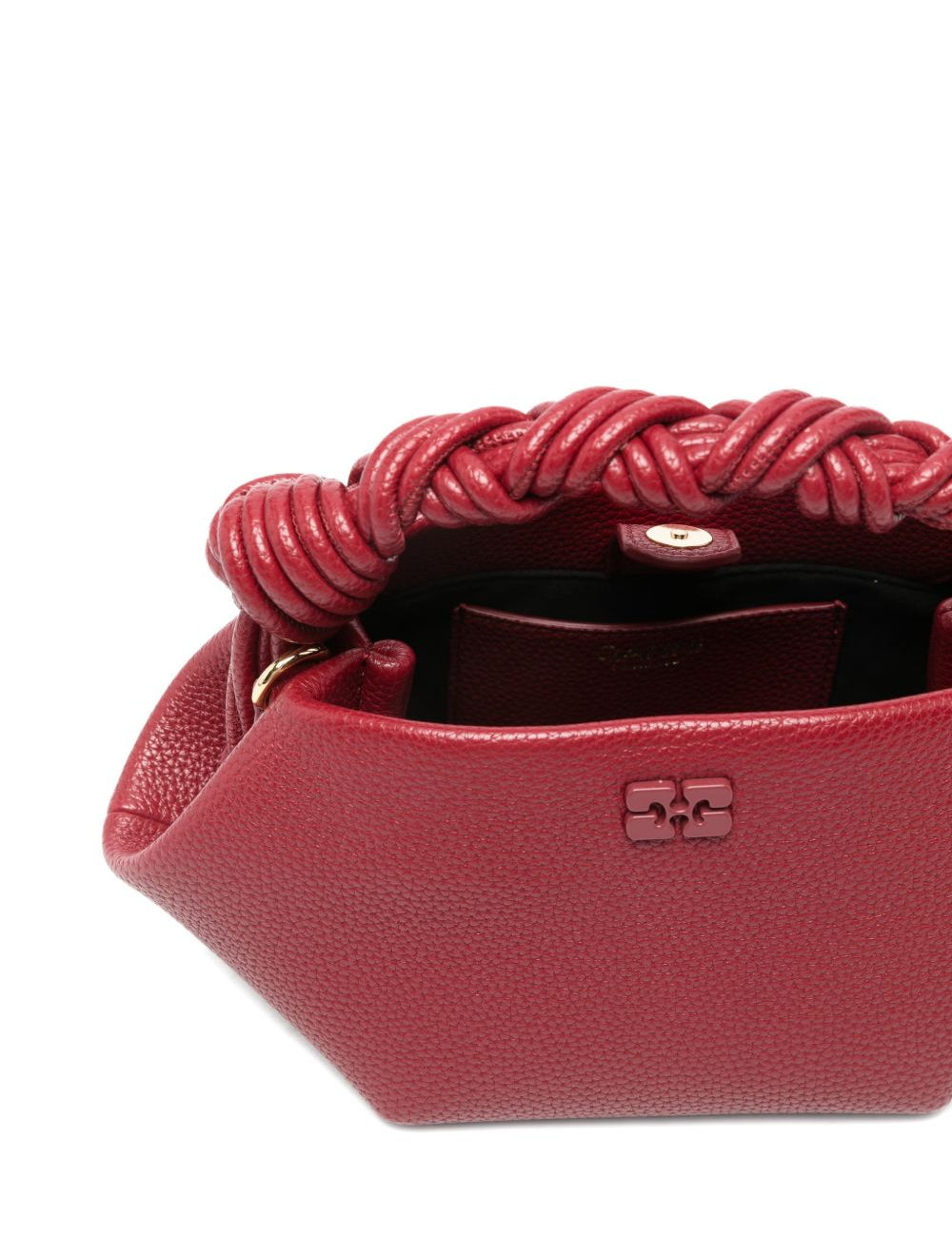 Borsa bou MINI in rosso Ganni - donna 