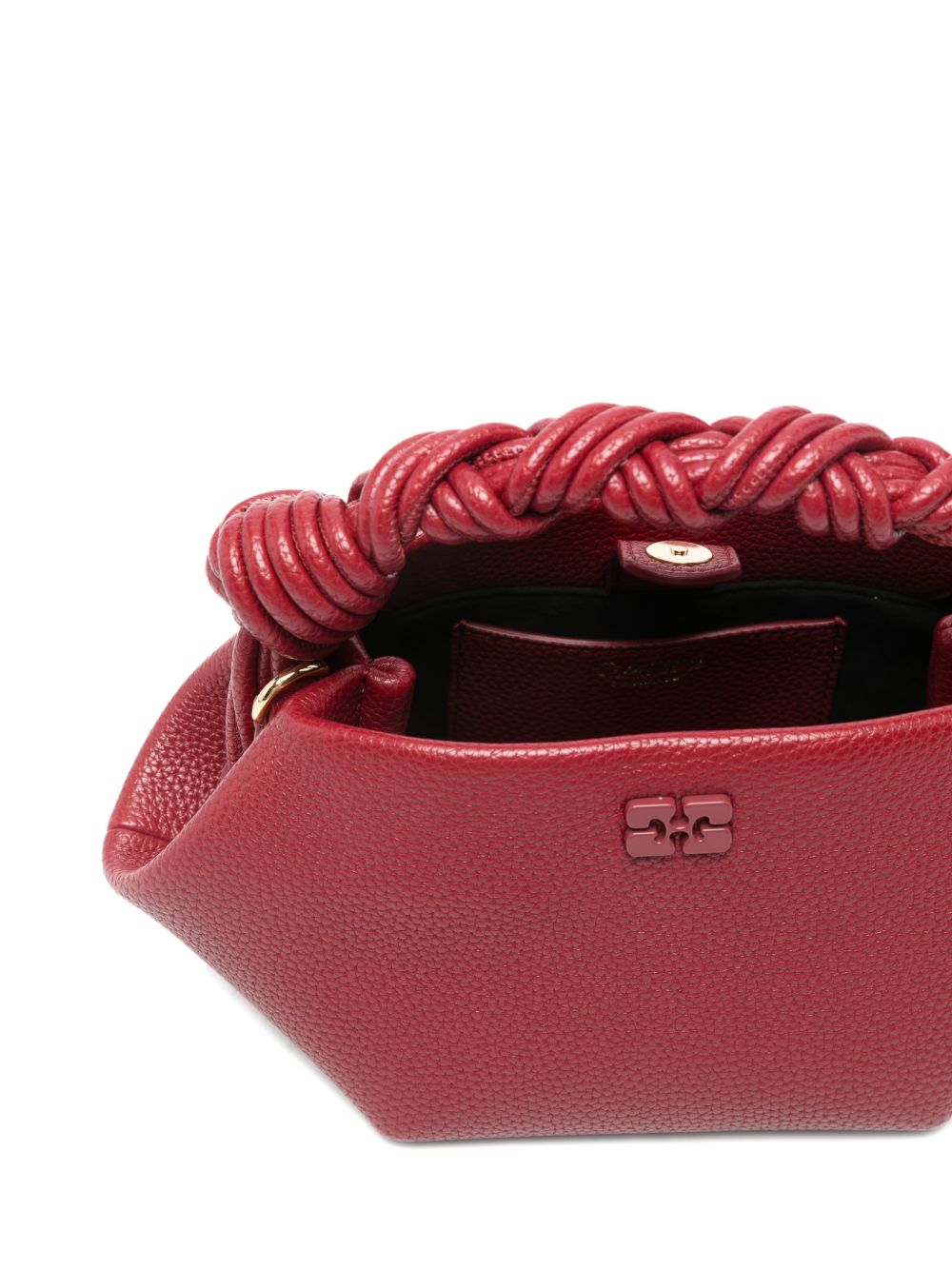 Borsa bou MINI in rosso Ganni - donna 