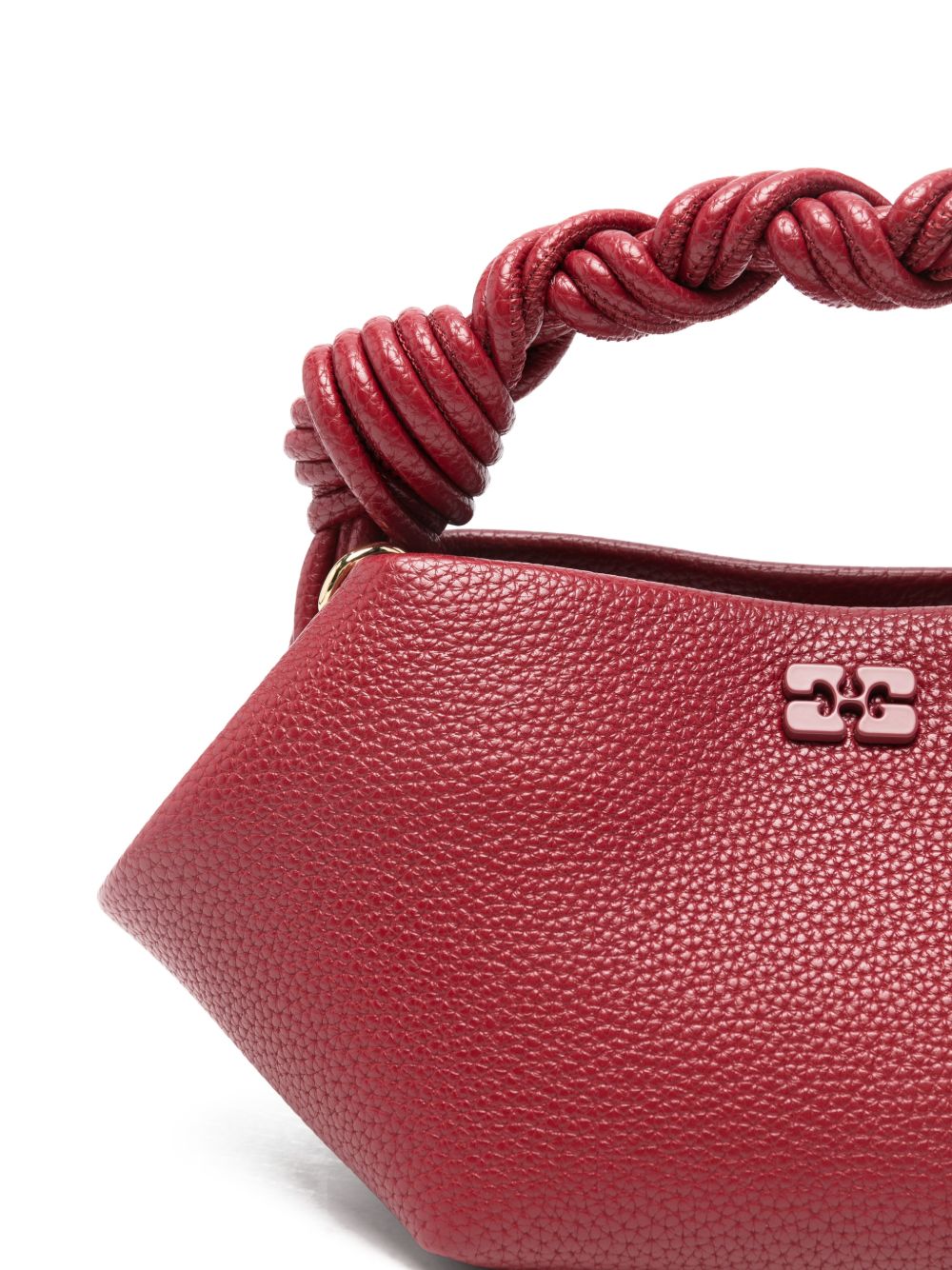 Borsa bou MINI in rosso Ganni - donna 