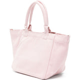 Borsa tote con logo small in rosa 