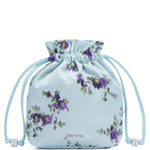 Borsa a fiori con coulisse in rosa Ganni - donna 