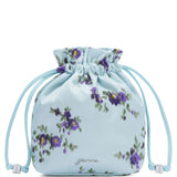 Borsa a fiori con coulisse in rosa Ganni - donna 