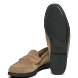 Mocassini penny in marrone Gh bass - uomo 