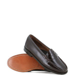 Mocassini in pelle in marrone Gh bass - donna 