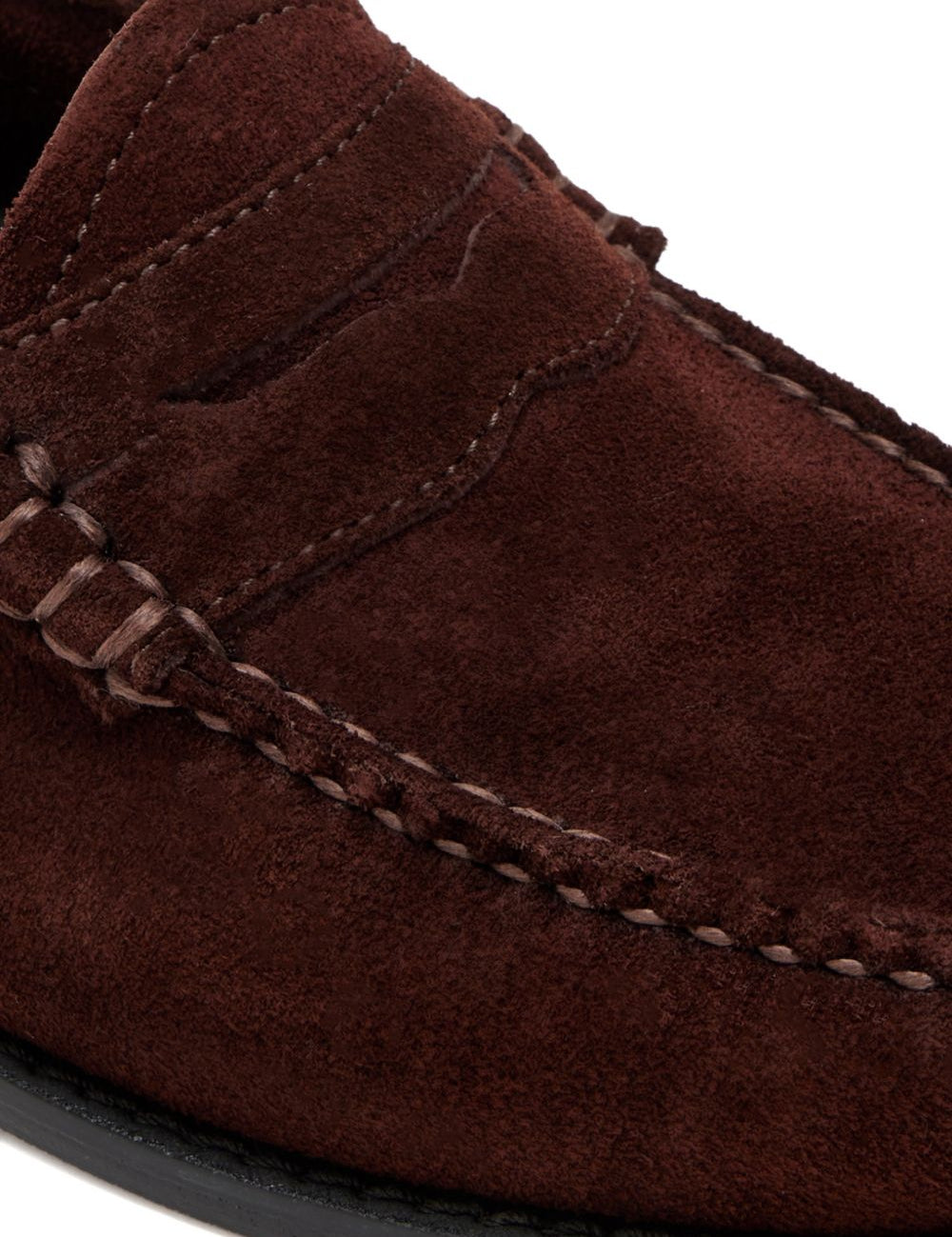 Mocassini in camoscio Weejuns in marrone Gh bass - donna 