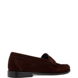 Mocassini in camoscio Weejuns in marrone Gh bass - donna 