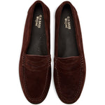 Mocassini in camoscio Weejuns in marrone Gh bass - donna 