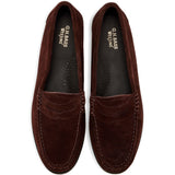 Mocassini in camoscio Weejuns in marrone Gh bass - donna 