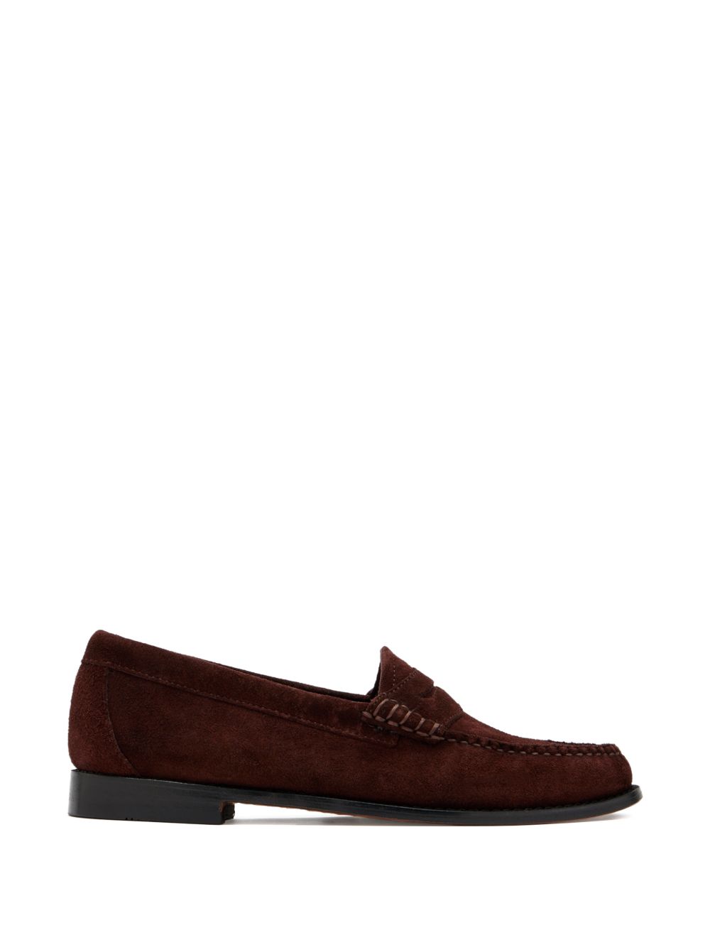 Mocassini in camoscio Weejuns in marrone Gh bass - donna 