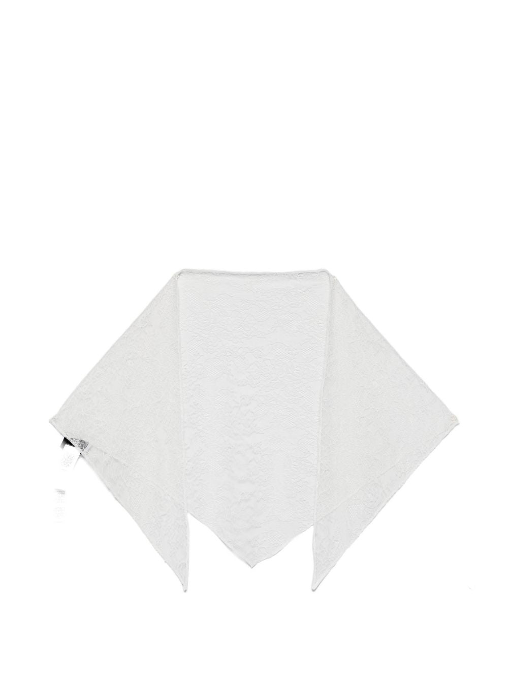 Bandana in pizzo in bianco Giuseppe Di Morabito - donna 