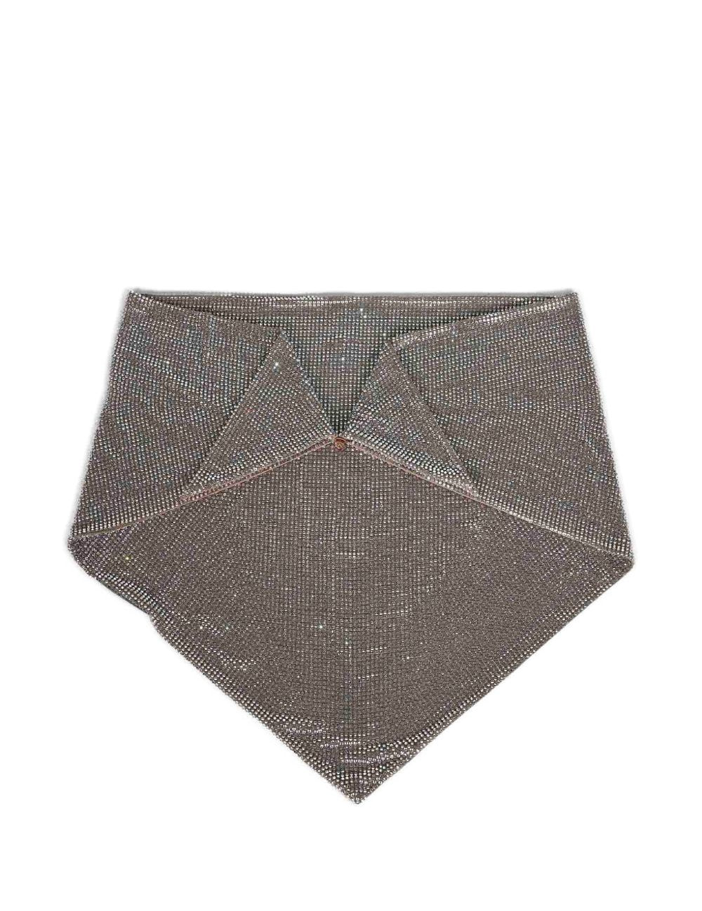 Bandana con cristalli in grigio Giuseppe di morabito - uomo 
