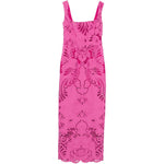 Abito lungo cut-out in rosa GIUSEPPE DI MORABITO - donna 