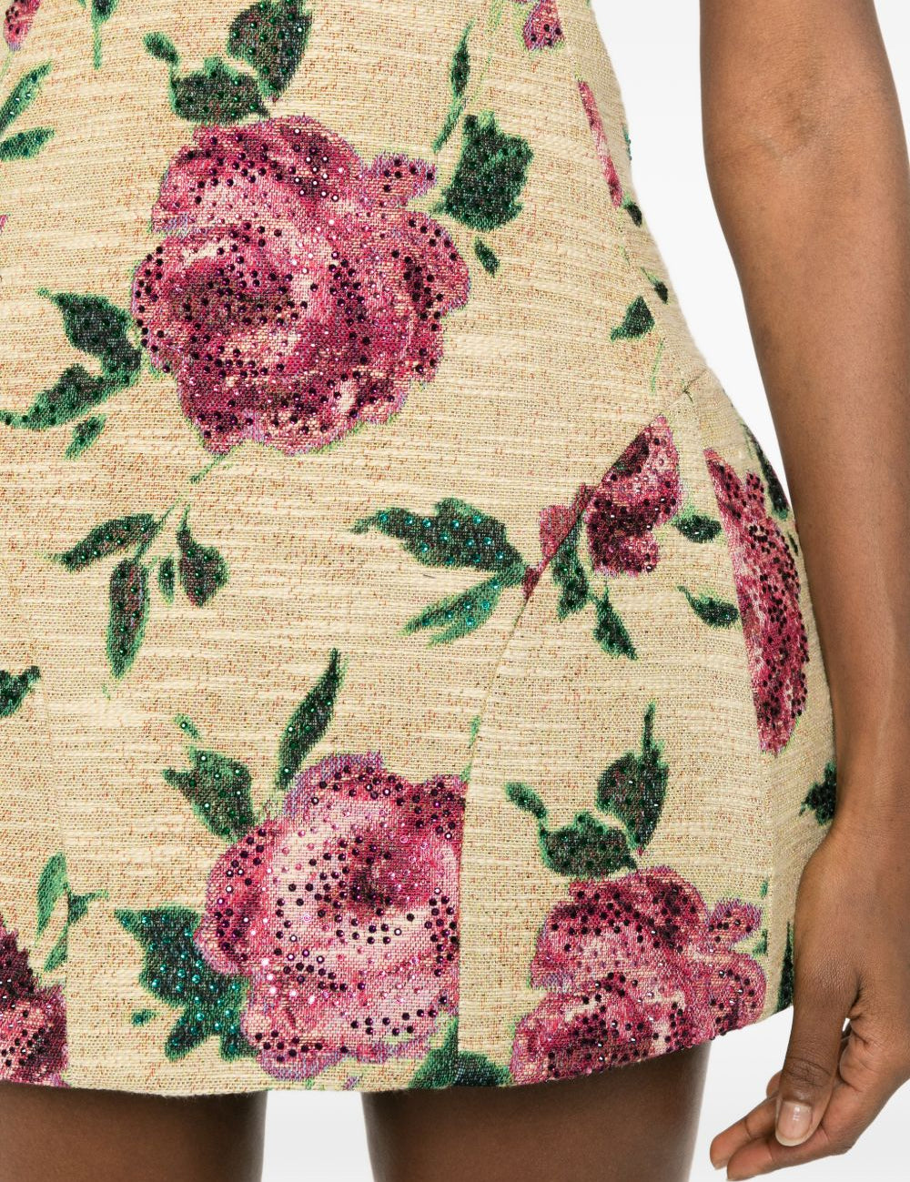 Abito mini a fiori multicolor GIUSEPPE DI MORABITO - donna 