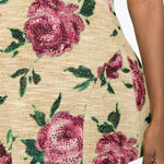 Abito mini a fiori multicolor GIUSEPPE DI MORABITO - donna 
