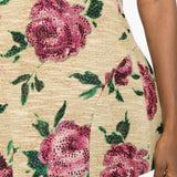 Abito mini a fiori multicolor GIUSEPPE DI MORABITO - donna 