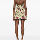 Abito mini a fiori multicolor GIUSEPPE DI MORABITO - donna 