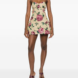 Abito mini a fiori multicolor GIUSEPPE DI MORABITO - donna 
