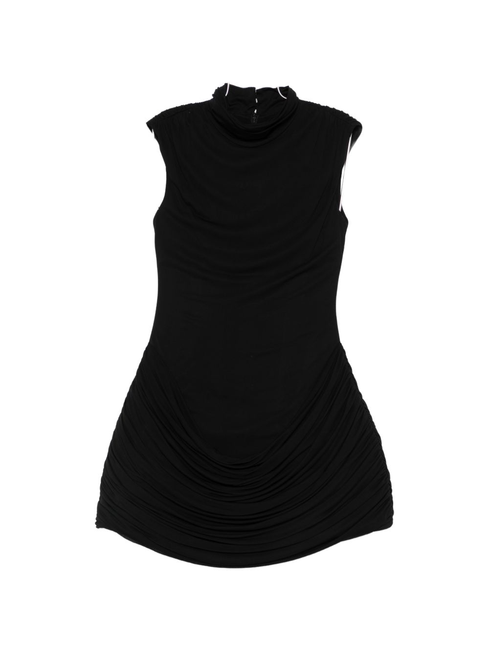 Abito mini a collo alto in nero GIUSEPPE DI MORABITO - donna 
