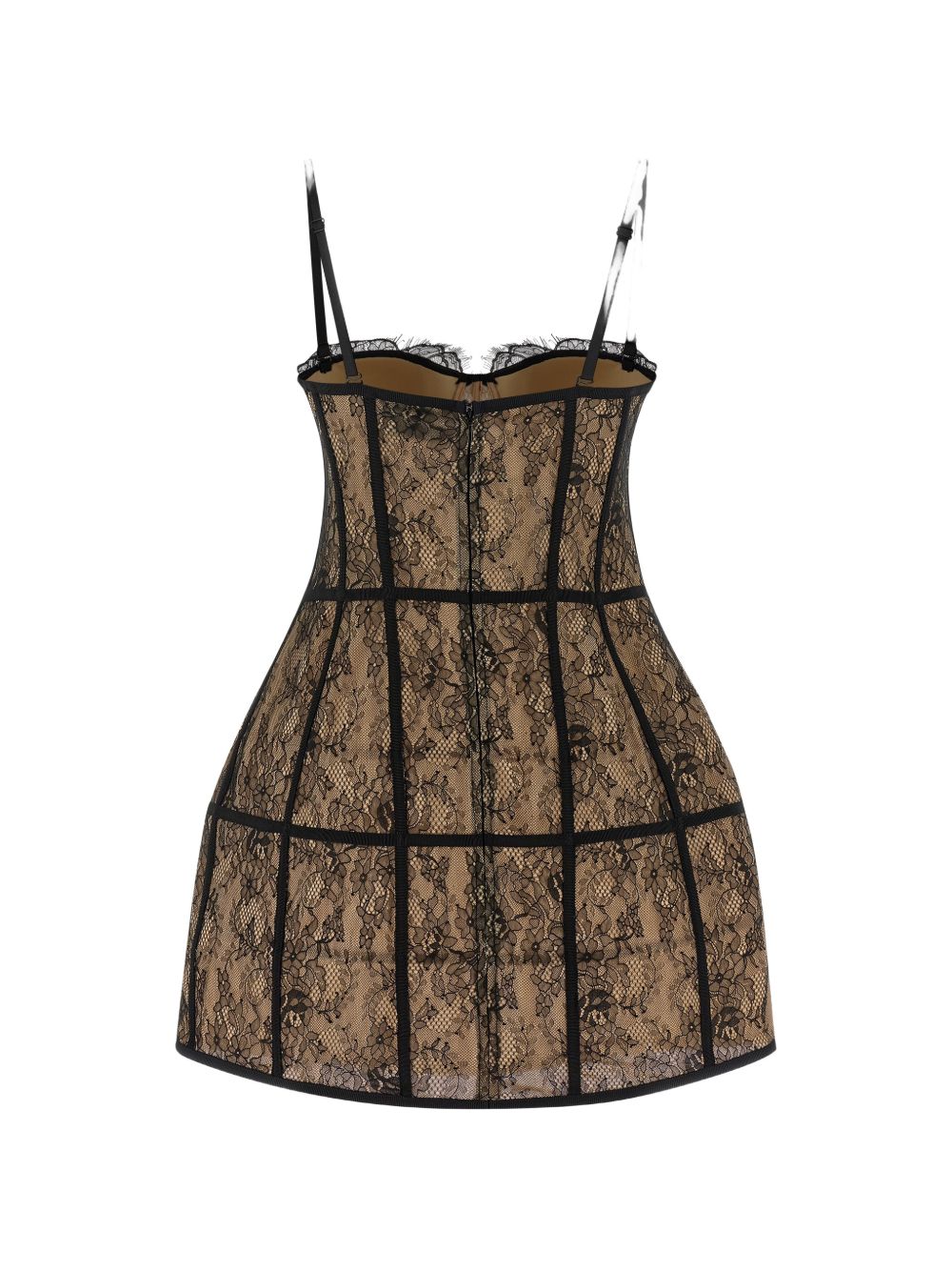 ABITO MINI IN PIZZO IN NERO GIUSEPPE DI MORABITO - donna 