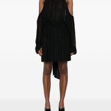 Abito mini con collo halter in nero Giuseppe Di Morabito - donna 
