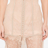 ABITO MINI IN PIZZO IN ROSA CIPRIA GIUSEPPE DI MORABITO - donna 