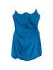 ABITO MINI DRAPPEGGIATO IN AZZURRO MARINO GIUSEPPE DI MORABITO - donna