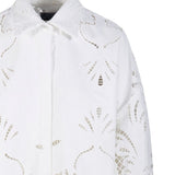 Camicia in pizzo sangallo bianco Giuseppe Di Morabito - donna 