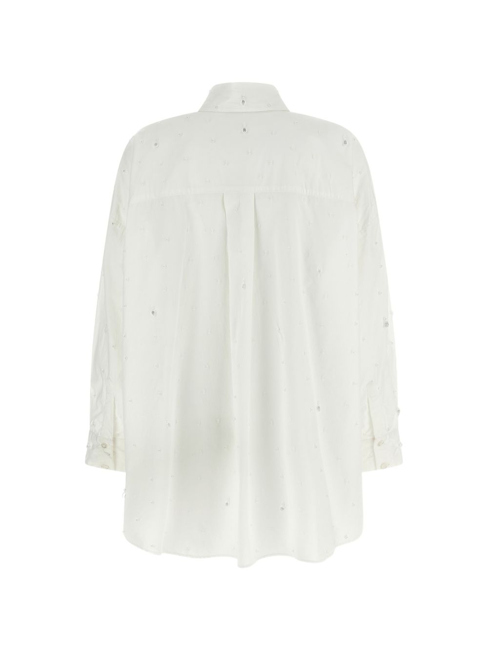 Camicia con dettagli in bianco 